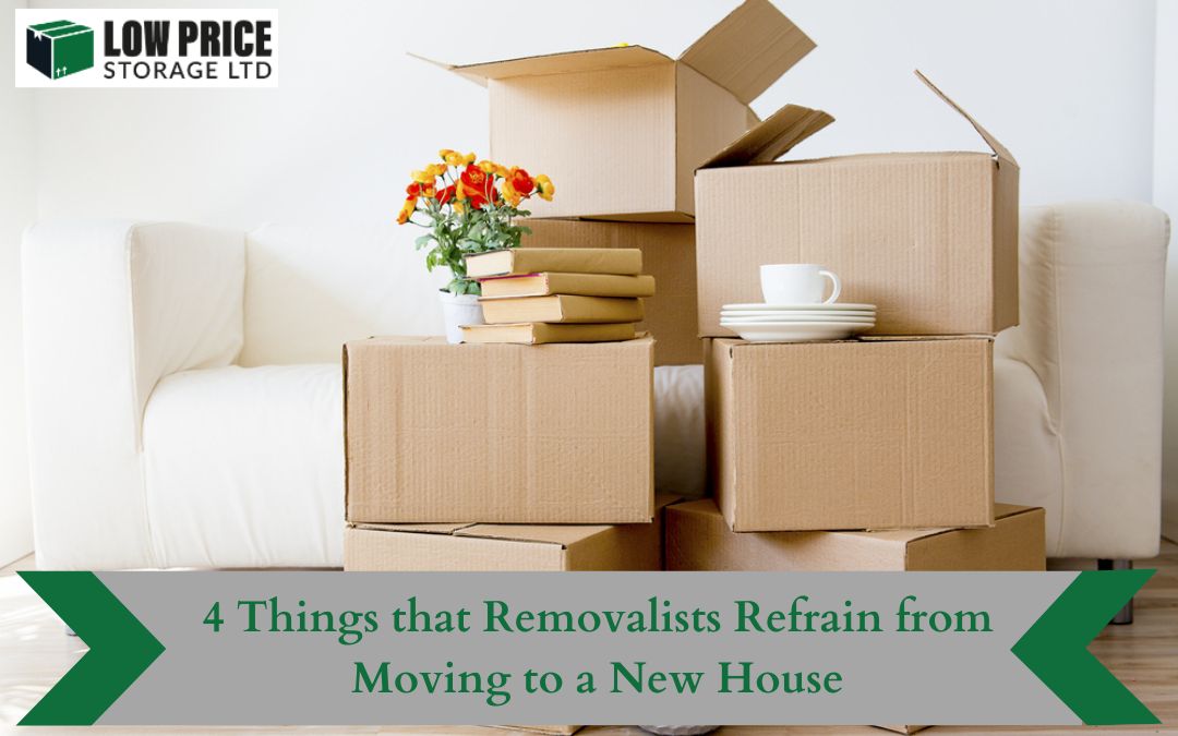 4 Things that Removalists Refrain from Moving to a New House